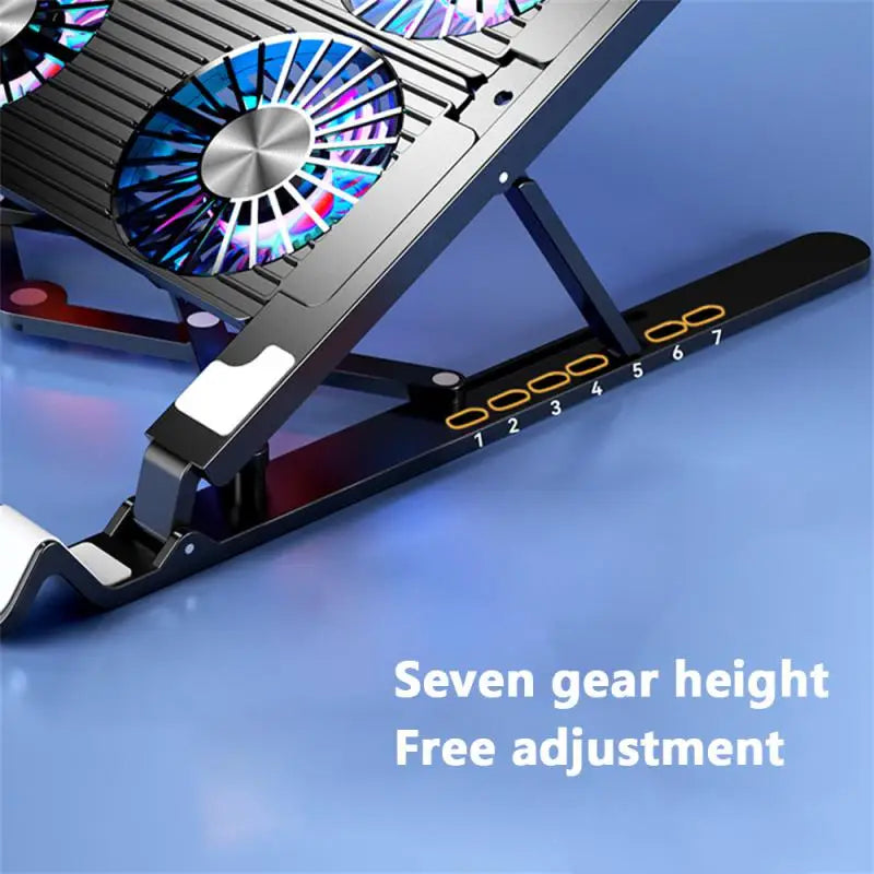 Foldable Laptop Cooling Stand with Fan