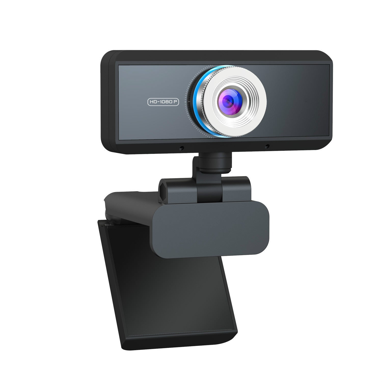 HD 1080P USB Webcam with Built-In Microphone