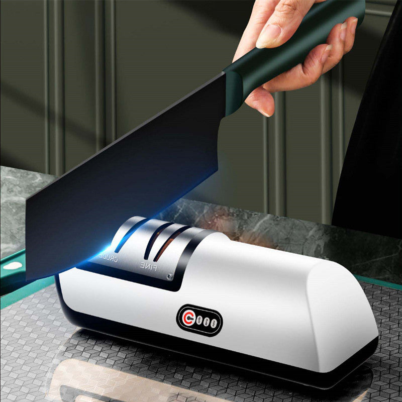 Electric Automatic Knife Sharpener — Multi-Function Kitchen Sharpening Tool