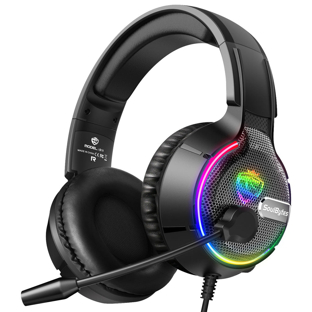 Soulbytes S19 Wired RGB Gaming Headset with Microphone