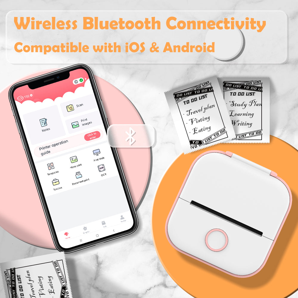 Phomemo T02 Pocket Label Printer