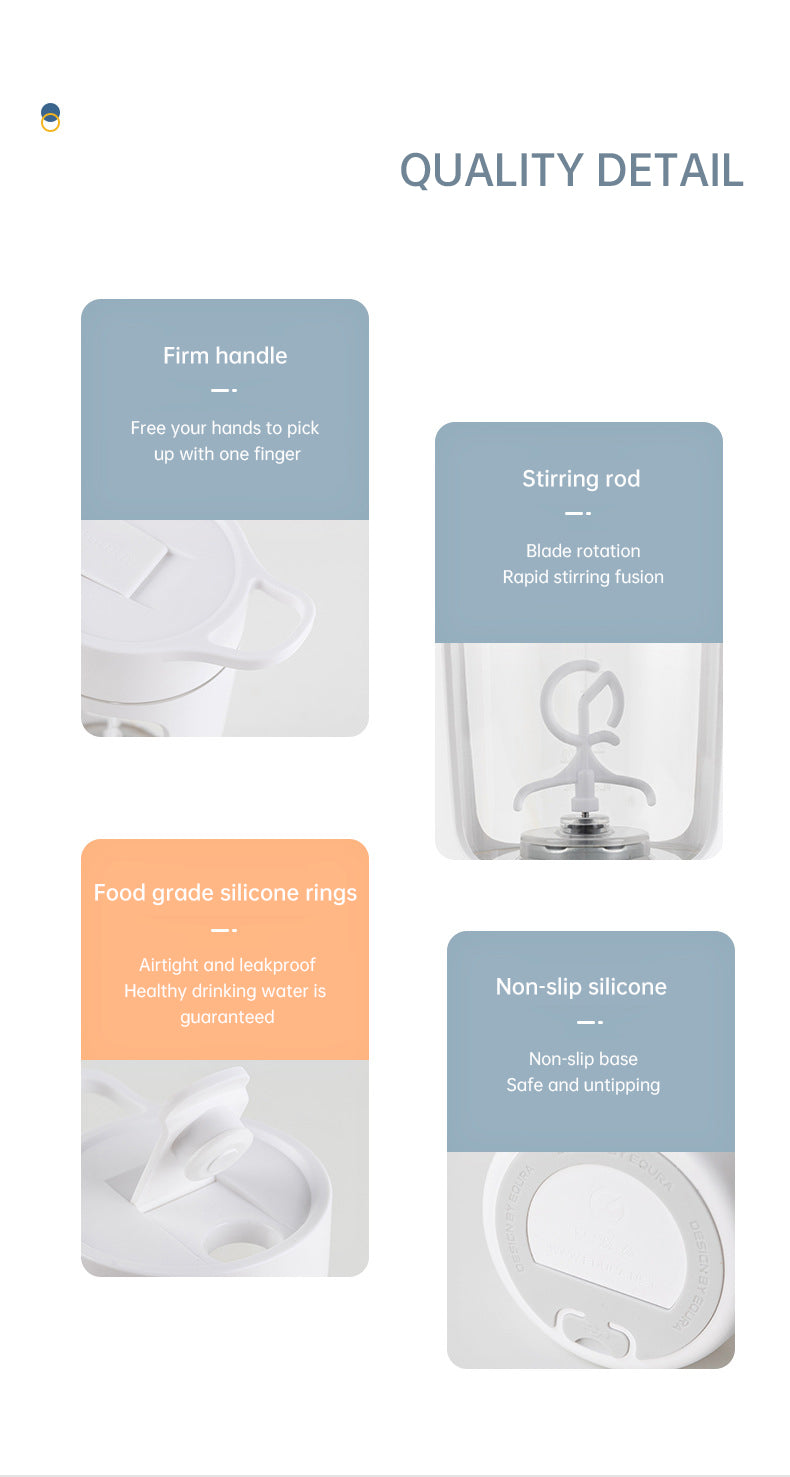 Portable USB Blender Bottle