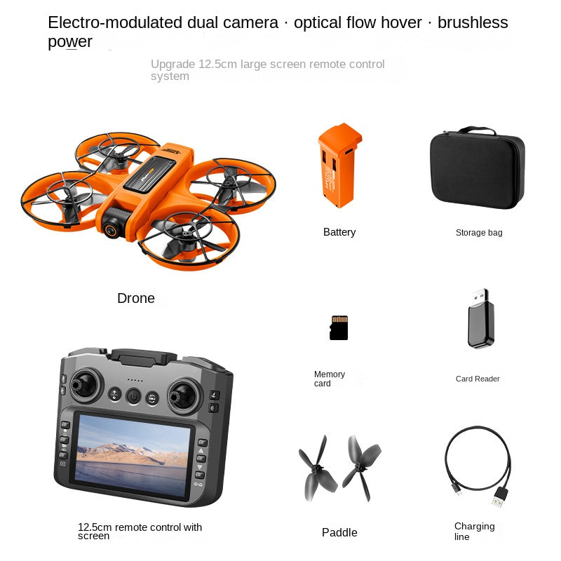 S156 Brushless RC Drone with HD Camera & Optical Flow Positioning