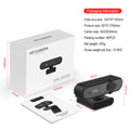 1080P AF Wide-Angle Webcam with 5MP Sensor
