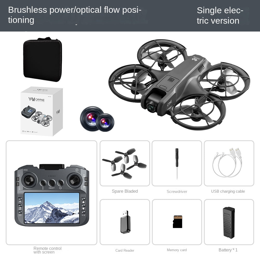 GPS Foldable Drone with Screen Remote & HD Aerial Camera