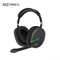 MAX15 RGB Bluetooth Gaming Headset with Subwoofer & External Mic