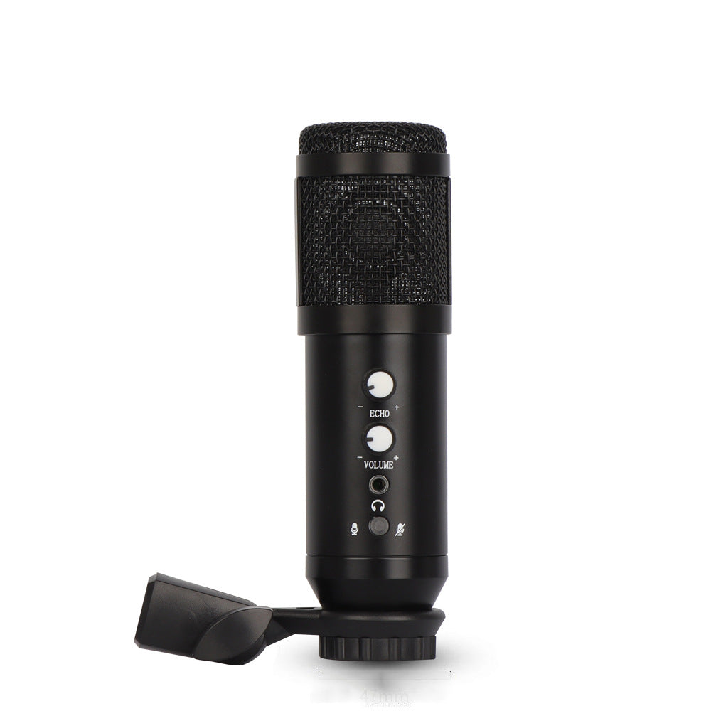 USB Condenser Microphone with Cardioid Pickup