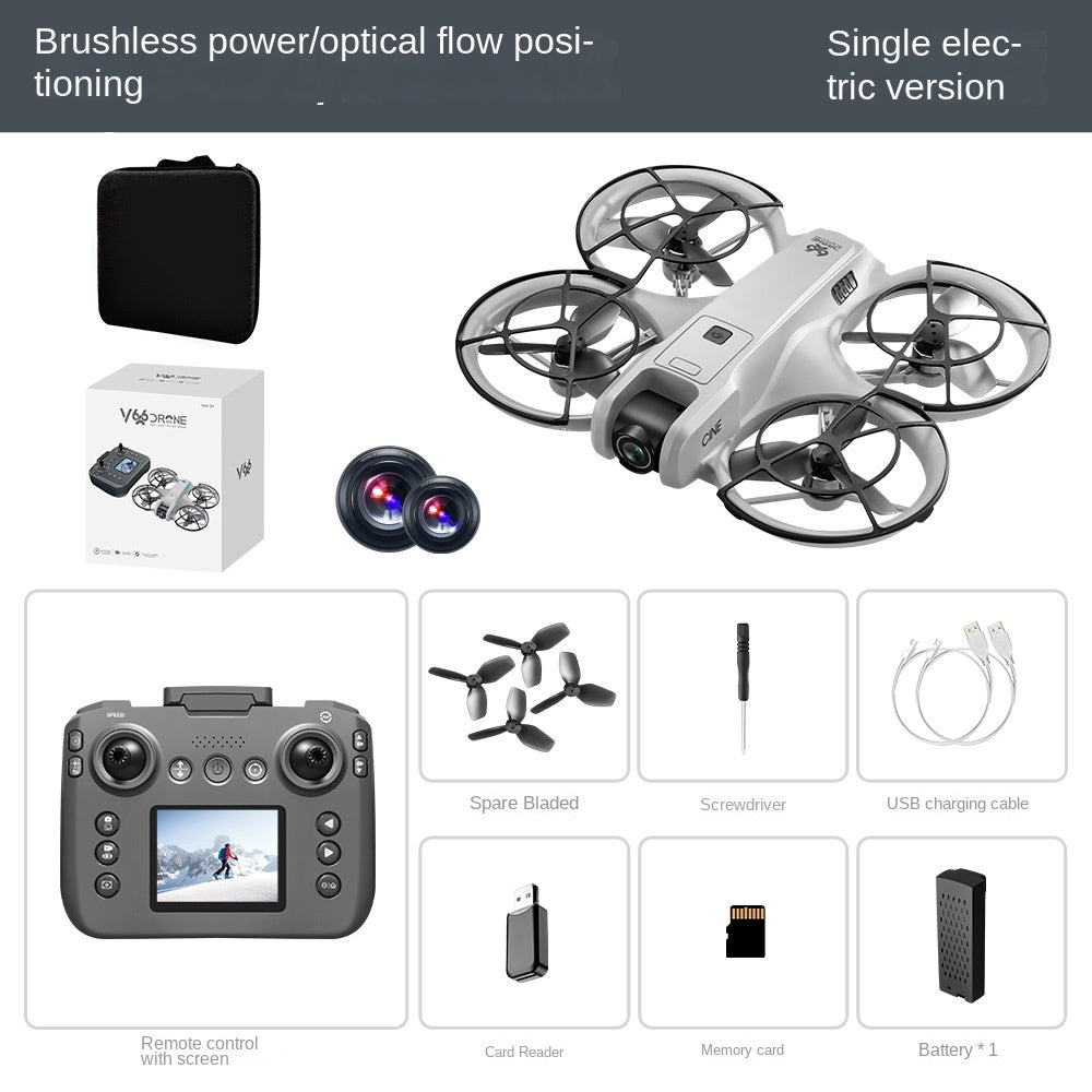 GPS Foldable Drone with Screen Remote & HD Aerial Camera