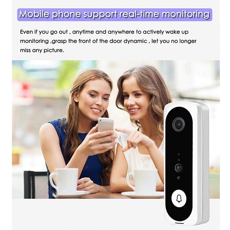 V20 Smart WiFi Video Doorbell with Night Vision