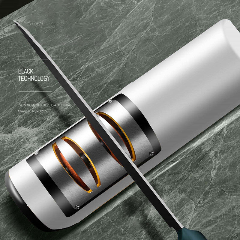 Electric Automatic Knife Sharpener — Multi-Function Kitchen Sharpening Tool