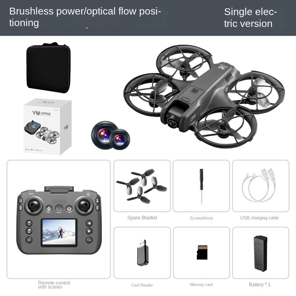 GPS Foldable Drone with Screen Remote & HD Aerial Camera