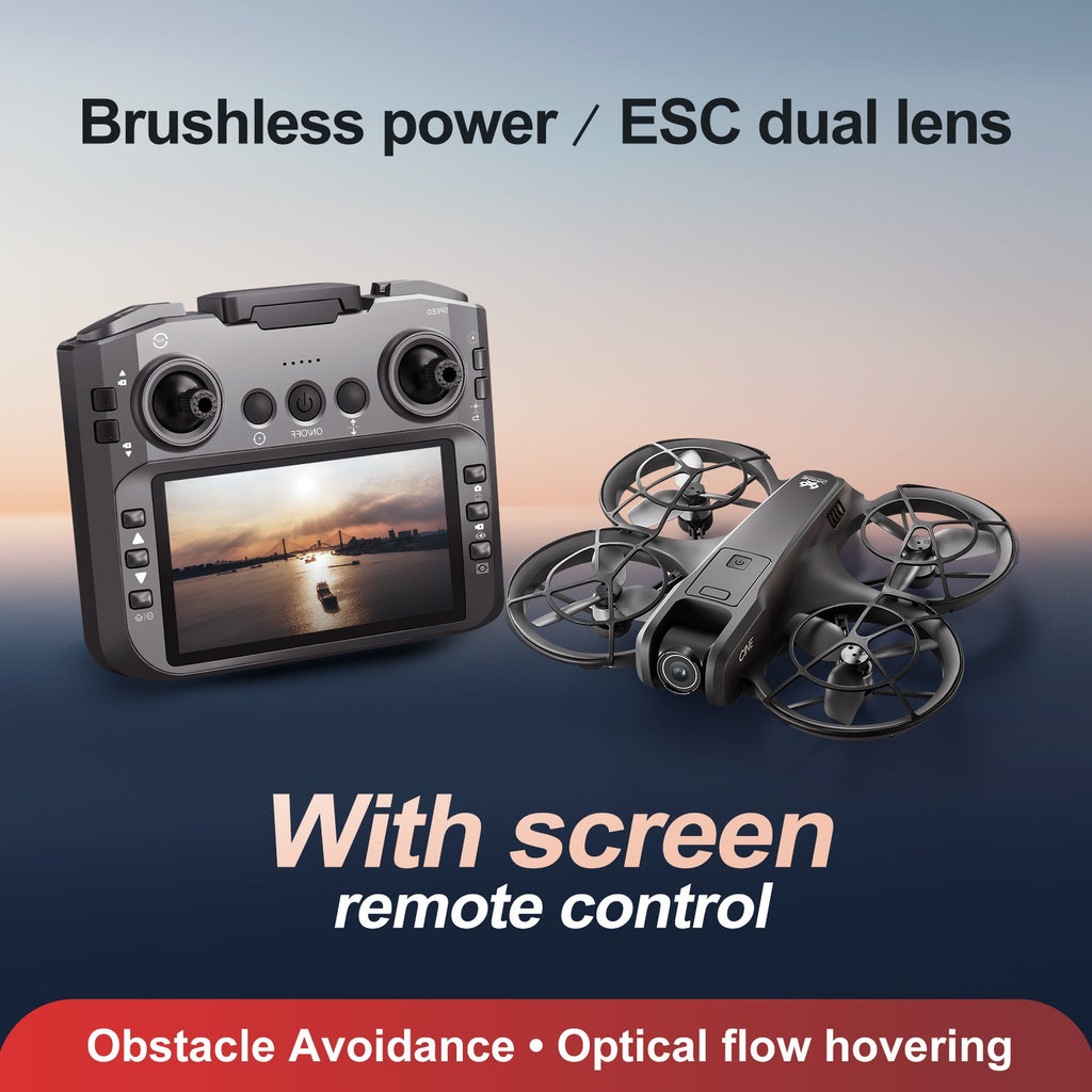 GPS Foldable Drone with Screen Remote & HD Aerial Camera
