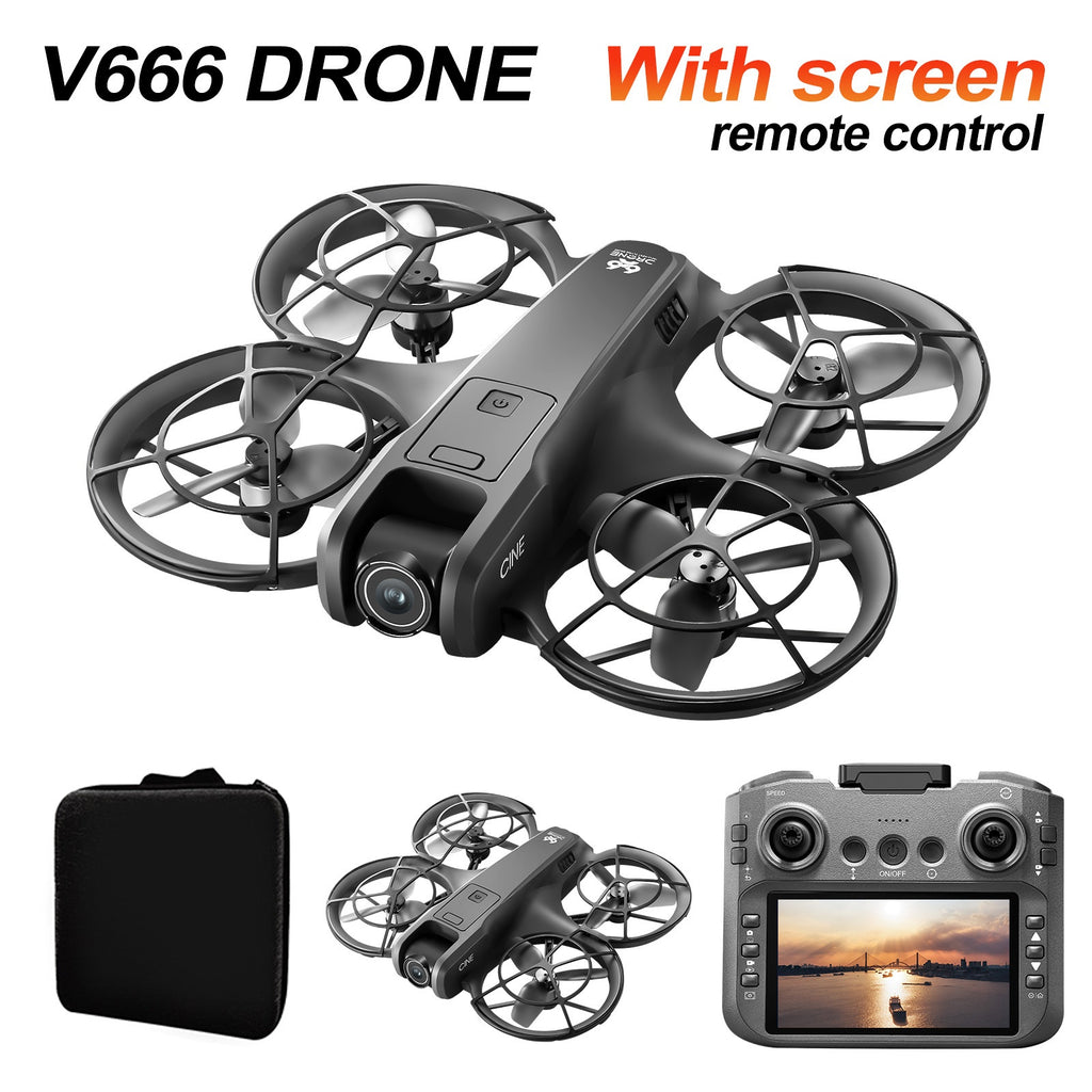 GPS Foldable Drone with Screen Remote & HD Aerial Camera