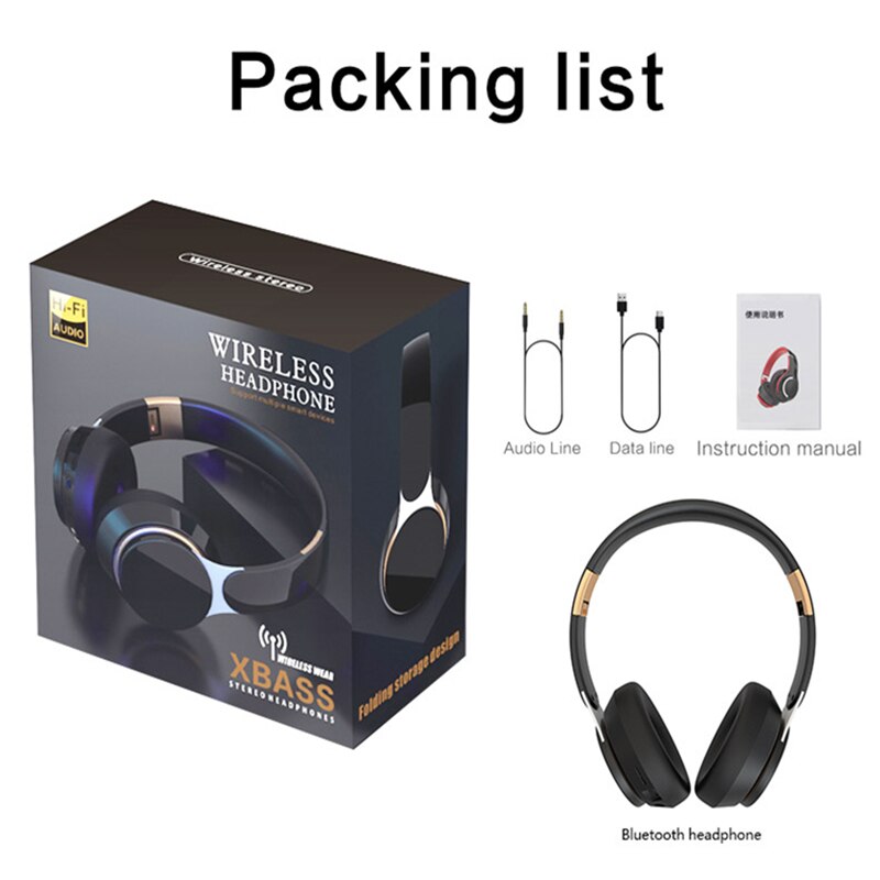 Wireless Bluetooth Over-Ear Headset