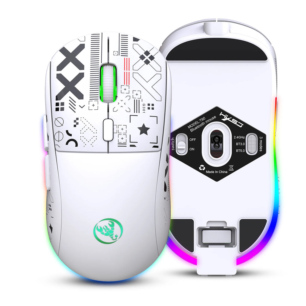 HXSJ T90 2.4G Wireless RGB Gaming Mouse