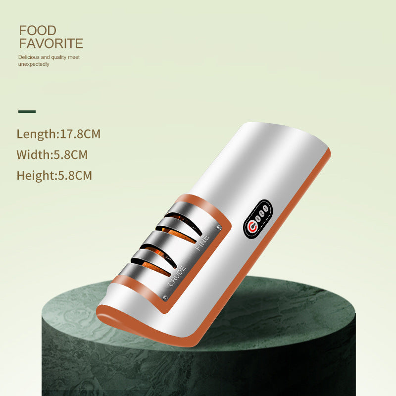 Electric Automatic Knife Sharpener — Multi-Function Kitchen Sharpening Tool