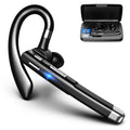 Single-Ear Wireless Bluetooth Business Headset with Noise Reduction