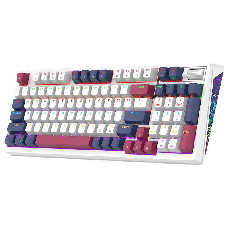 XUNFOX K85 96-Key RGB Mechanical Gaming Keyboard