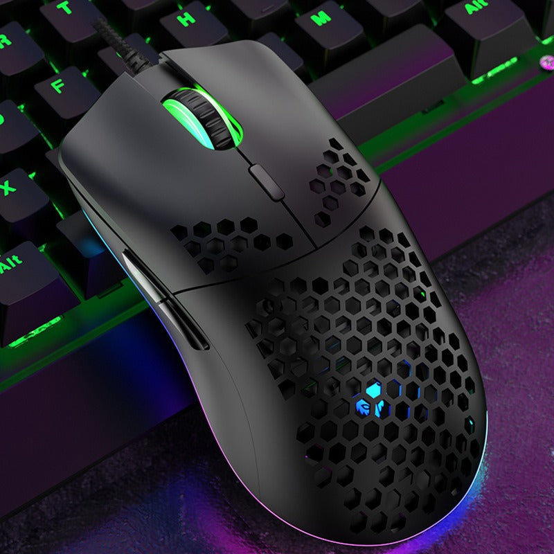 RGB Wired Gaming Mouse with 6 Programmable Keys