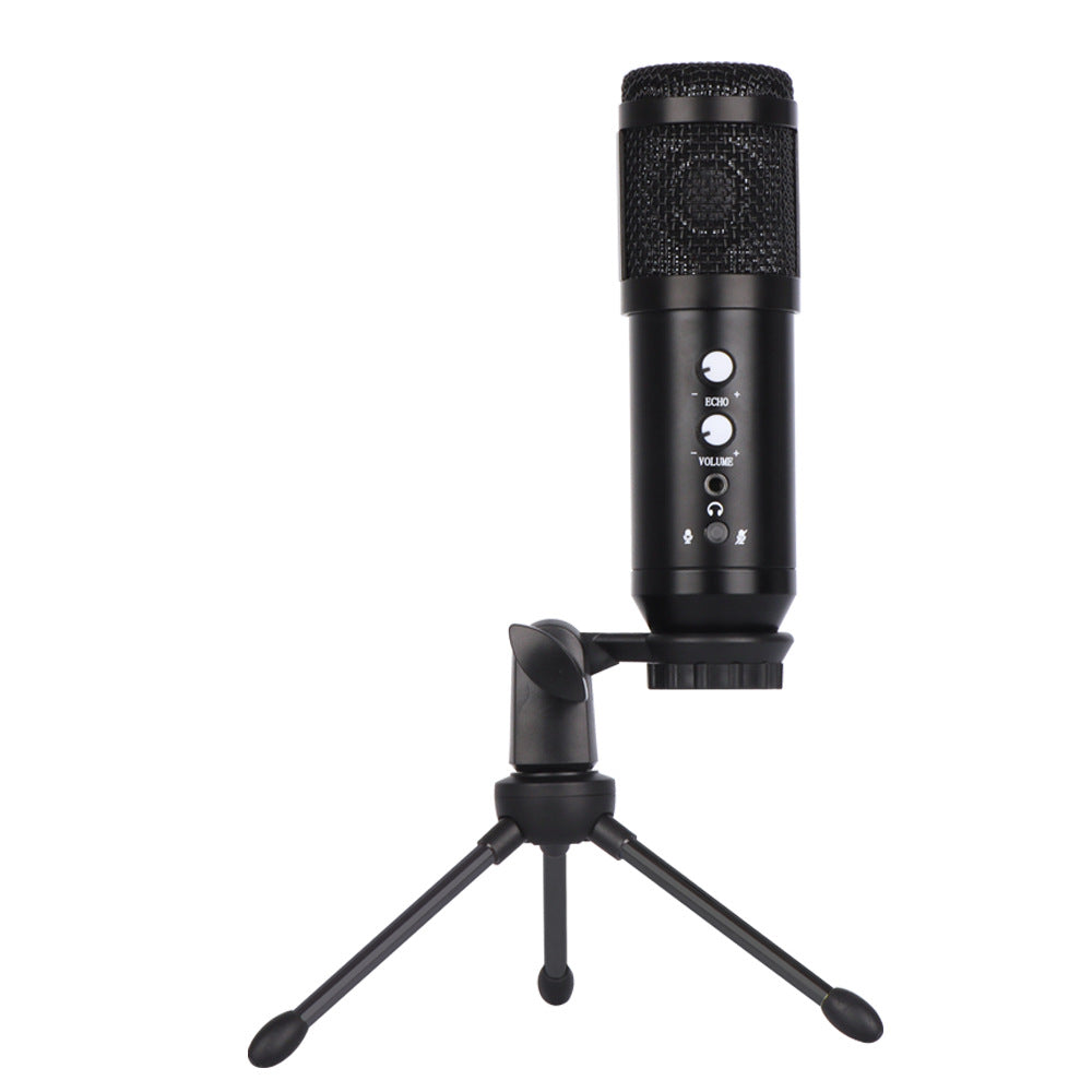 USB Condenser Microphone with Cardioid Pickup