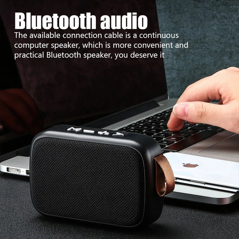 Portable Outdoor Bluetooth Speaker — 3D Stereo HiFi Surround Sound