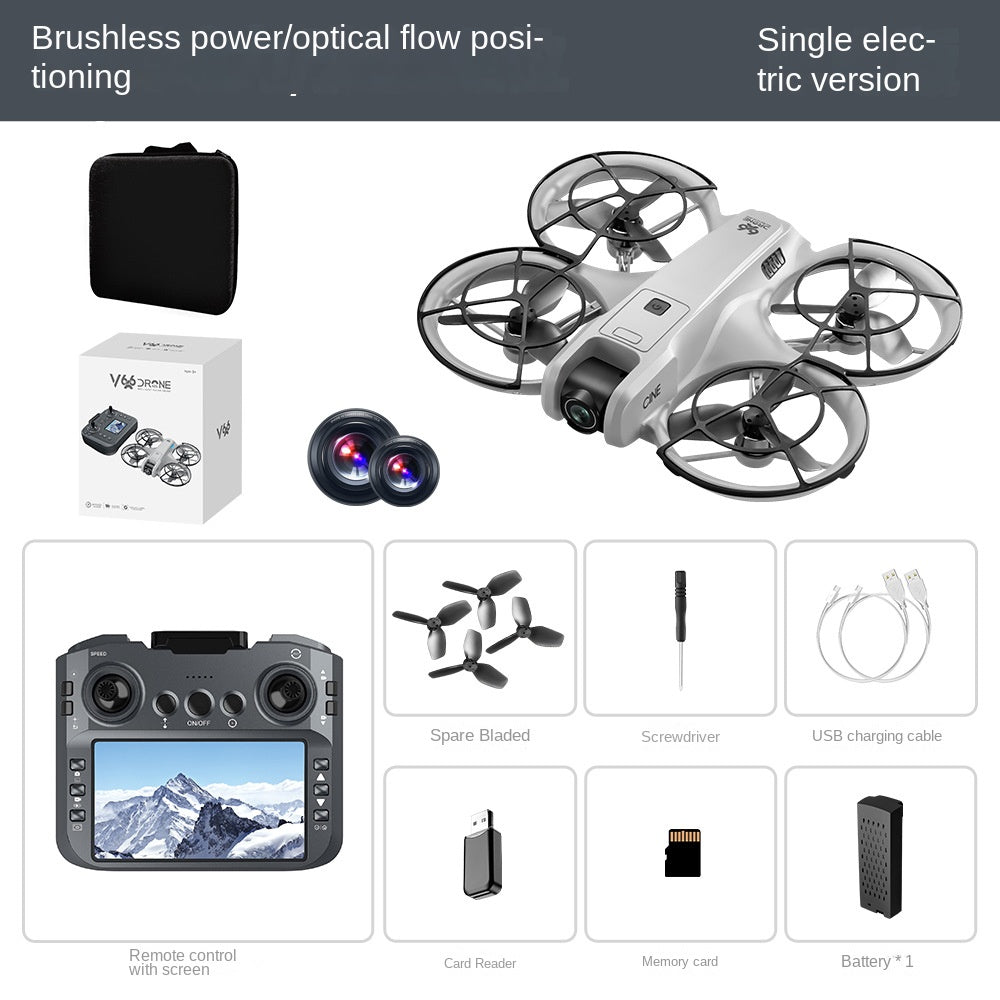 GPS Foldable Drone with Screen Remote & HD Aerial Camera