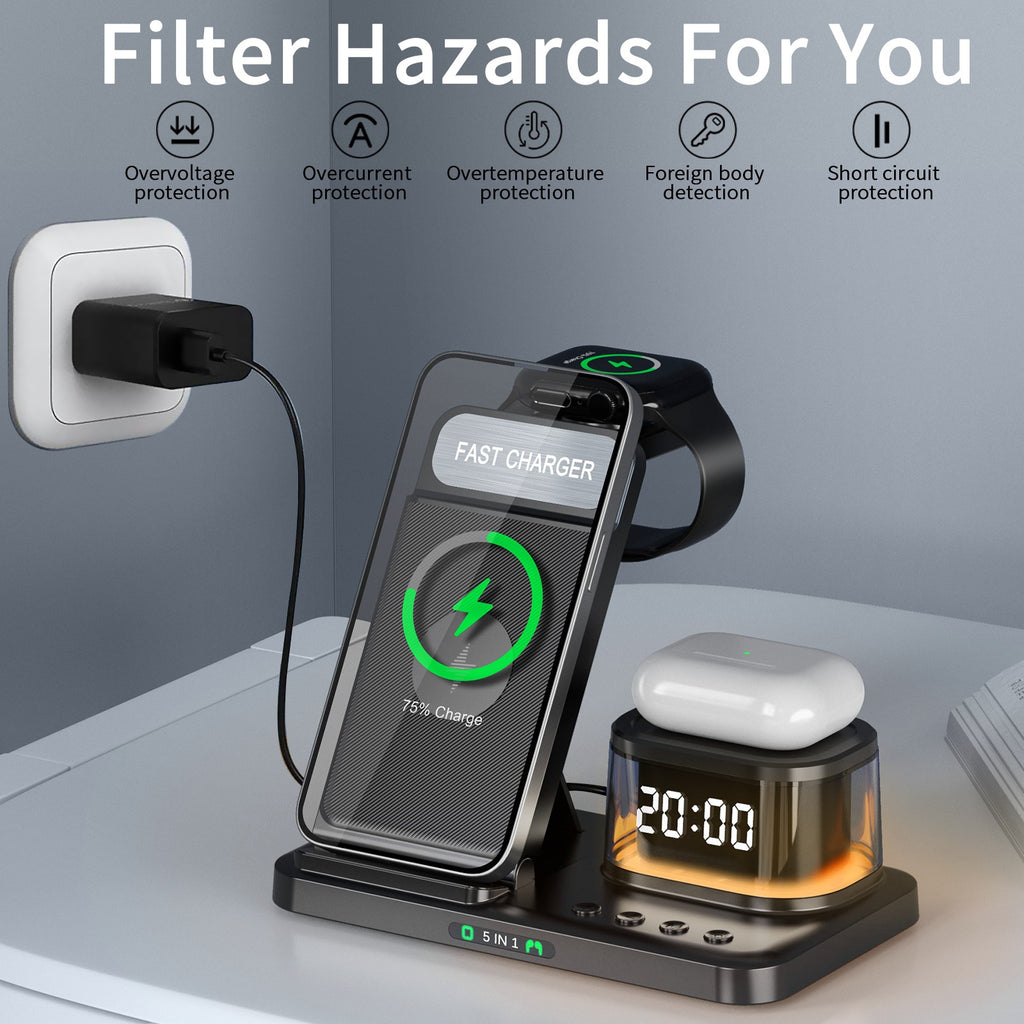 5-in-1 Wireless Charging Station