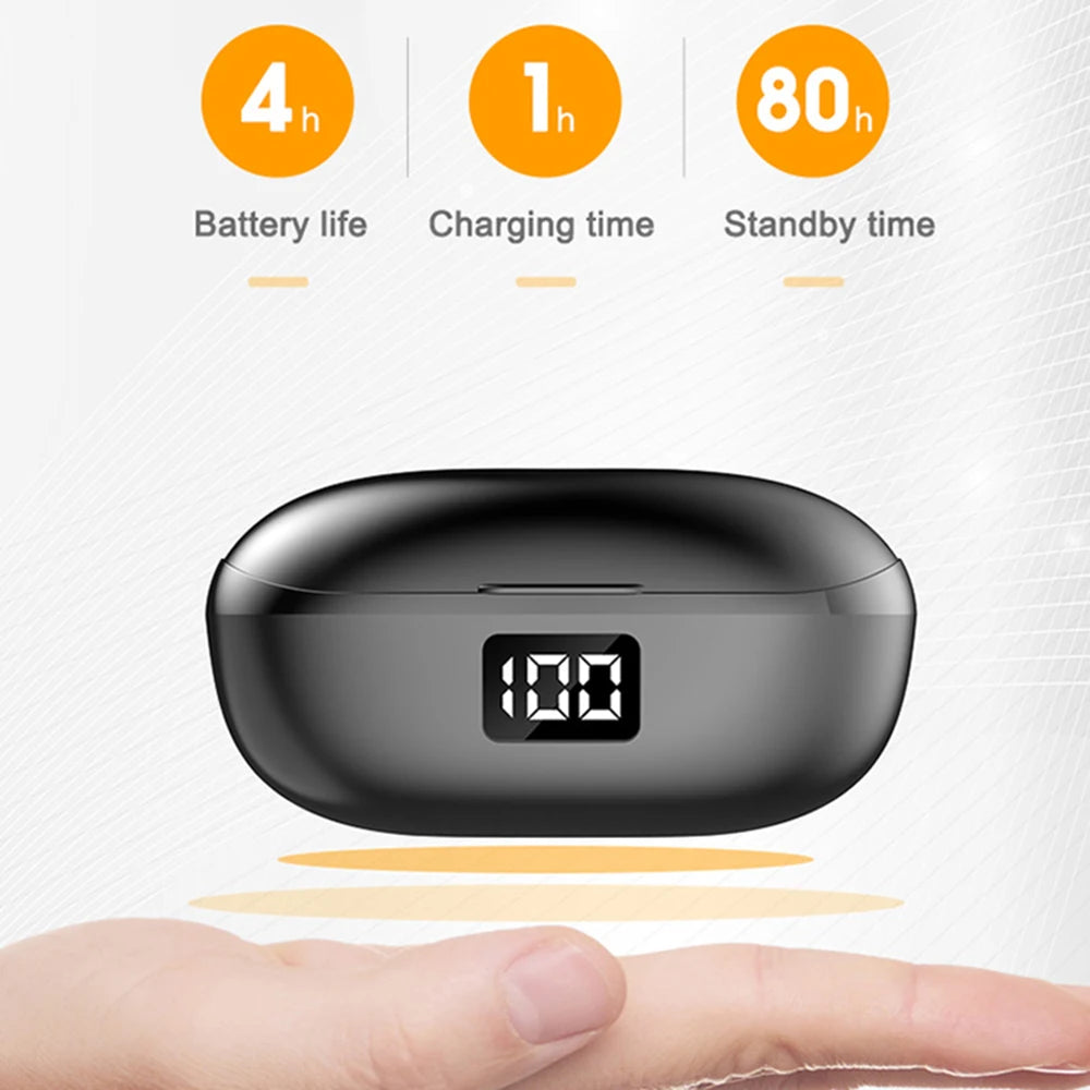 HKT6 TWS Bluetooth 5.0 Wireless Earbuds